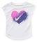 T-SHIRT NIKE DRI-FIT SPRAY HEART MODERN  (96-104.)- (3-4)