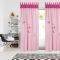 ΚΟΥΡΤΙΝΑ ΜΕ ΚΡΙΚΟΥΣ DREAM LINE EMBROIDERY DAS HOME 6464 ΡΟΖ 140X260CM
