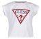 T-SHIRT CROP GUESS KIDS J81I15 J1300  (157.)-(11-12 )