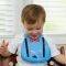     MUNCHKIN BABY BIB SCHOLAR BLUE 6-36