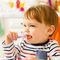  2   MUNCHKIN 2PK GENTLE SILICONE SPOONS PURPLE/PINK