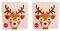    3SPROUTS DEER 19 X 18.5CM ...