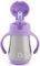 -  MUNCHKIN COOL CAT - STAINLESS STRAW CUP 237ML- PURPLE