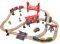    HAPE RAILWAY BUSY CITY RAIL SET