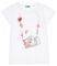 T-SHIRT BENETTON #5 HELLO SUMM G  (110 C...