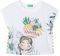 T-SHIRT BENETTON CA GIRL WITH FRUITS /...