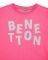 T-SHIRT BENETTON BASIC GIRL  (82 CM)-(1-2 )