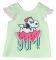 TOP BENETTON CA SNOOPY  (74 CM)-(9-12 )