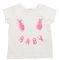 T-SHIRT BENETTON CA PINEAPPLES  (62 CM)-(3-6 )