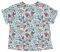 T-SHIRT BENETTON CA FLORAL  (120 CM)-(6-7 )