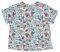 T-SHIRT BENETTON CA FLORAL  (130 CM)-(7-8 )