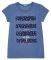 T-SHIRT BENETTON 3 INDIGO GIRL   (130 CM)-(7-8 )