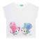 T-SHIRT BENETTON CA NICKELODEON SHIMMER & SHI...