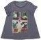 T-SHIRT BENETTON CA CATS  (82 CM)-(1-2 )