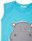  T-SHIRT BENETTON JUNGLE BABY BOY  (62 CM)-(3-6 )