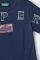 T-SHIRT BENETTON INDIGO BOY   (110 CM)-(4-5 )