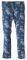 JEANS  BENETTON PROG. DENIM TK FLORAL  (82 CM)-(1-2 )