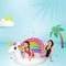    INTEX UNICORN KIDDIE POOL