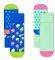  HAPPY SOCKS 2-PACK KIDS ICE CREAM ANTI SLIP KICE19-6300 / MINT (EU:22-24)