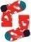  HAPPY SOCKS 2-PACK KIDS SNOWMAN SOCKS...