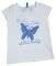 T-SHIRT BENETTON BEE FREE BUTTERFLY �����