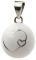 BOLA   - WHITE 2 HEARTS (...