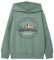 HOODIE NAME IT 13206621 NKMVUGO  MINT (122-128 CM)-(7-8 )