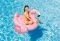   INTEX FLAMINGO RIDE ON 142 X 137 X 97CM