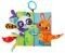    PLAYGRO TAILS OF THE WORLD SENSORY BOOK 3+