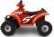 ROLLPLAY  ATV MINI QUAD 6V-RED