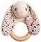 WHISBEAR  ECO TEETHER BUNNY CREAM