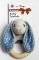 WHISBEAR  ECO TEETHER BUNNY GREY