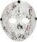 ����� �� ���� FUN WORLD ����� 23X23CM [9502]
