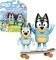 BLUEY S2 MINI  2 PACK SKATEBOARDING-DAD & BLUEY