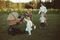   MILU KIDS ATTESO LEDO 2 IN 1 MOKA