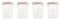 ΣΕΤ 4 ΔΟΧΕΙΩΝ MINILAND HERMISIZED BLUSH (250 ...