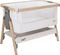  TUTTI BAMBINI COZEE BEDSIDE CRIB SILVER