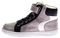 ΜΠΟΤΑΚΙ KICKERS LOLASTIC 972721 ΑΣΗΜΙ/ΜΑΥΡΟ (EU:33)