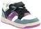 SNEAKERS KICKERS KICKARTING 972760 NOIR VIOLET BLEU (EU:28)