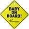 BABY ON BOARD SIGN  DREAMBABY  YELLOW/BLACK
