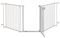   DREAMBABY NEWPORT 3 PANEL WHITE