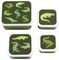    A LITTLE LOVELY COMPANY LUNCH BOX SET CROCODILES