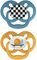   DR.BROWN\'S ADVANTAGE 2 BLUE-YELLOW (6-18M)