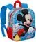 ΣΑΚΙΔΙΟ ΠΛΑΤΗΣ ΝΗΠΙΟΥ KARACTERMANIA MICKEY 3D