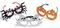  HALLOWEEN FUN WORLD 18CM [7001]