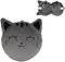  I-TOTAL XL2529 GREY CAT+SLEEP MASK 1...