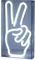 ΦΩΤΙΣΤΙΚΟ NEON LED MOOD PEACE HAND ΛΕΥΚΟ 23X4...
