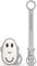    MATCHSTICK MONKEY FLAT FACE TEETHER  