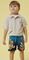   NAME IT 13239658 NMMMABBE PAW LONG SWIMSHORTS CPLG  (92 CM)-(18-24 )