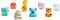   MUNCHKIN WILDLOVE BATH SQUIRTS 8 